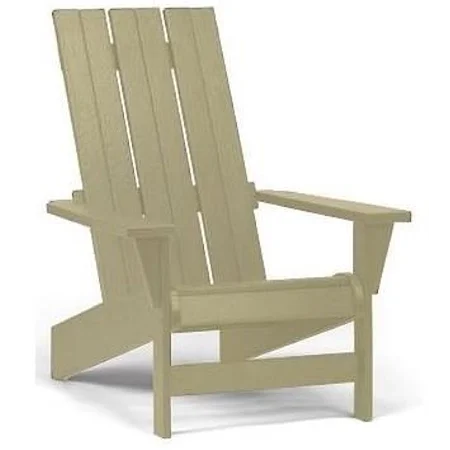 Adirondack Chair with Straight Back